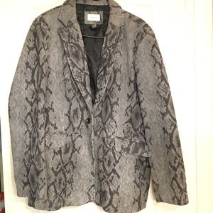 Neiman Marcus exclusive 100%lamb leather blazer